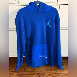 New Nike Boy's Royal Blue Pullover Hoodie L